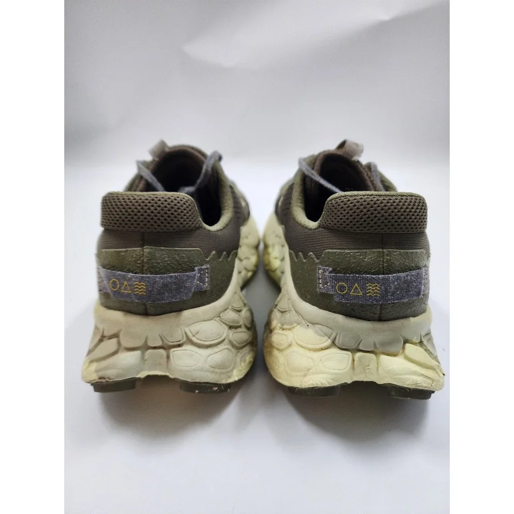 New Balance Fresh Foam More Trail v2 Olive Green Tan Vibram Sneakers